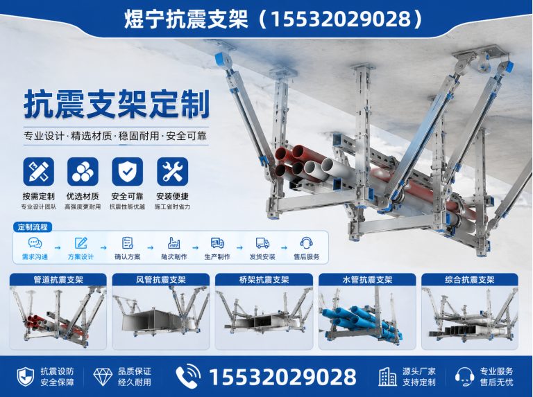 铜陵煜宁抗震支架展示图